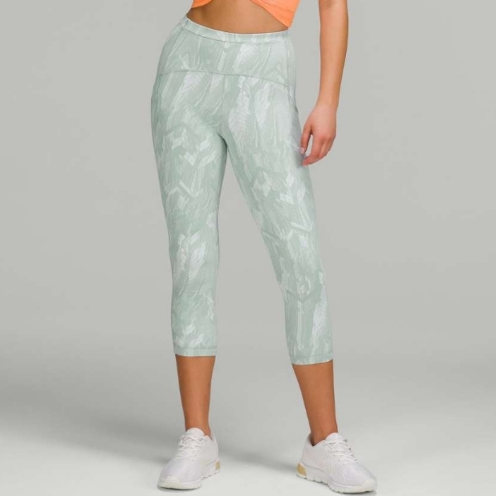 lululemon athletica Swift Speed High-Rise Crop 21" - Green